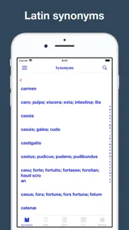 latin synonym dictionary iphone images 1