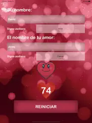 calculadora amor compatibles ipad capturas de pantalla 2