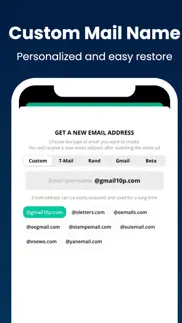 temp mail pro - multiple email iphone resimleri 2