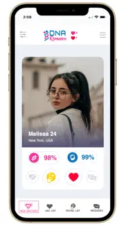 dna romance - dating app iPhone Captures Décran 1