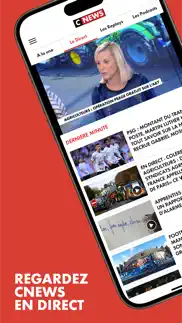 cnews - toute l'actu en direct iPhone Captures Décran 4