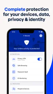 f-secure: total security & vpn iphone images 3