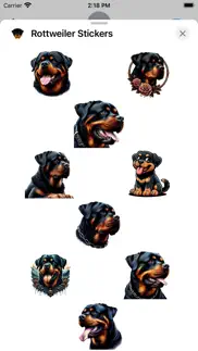 rottweiler stickers iphone images 1