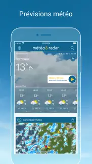 météo & radar - pluie et vent iPhone Captures Décran 1