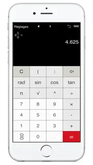 calculatrice de fractions pro iPhone Captures Décran 3