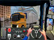 3d cargo truck driving ipad images 1