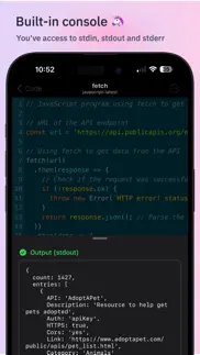 code - compile & run program iphone capturas de pantalla 3