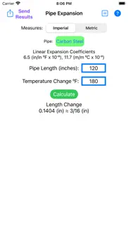 pipe expansion calculator iphone images 1