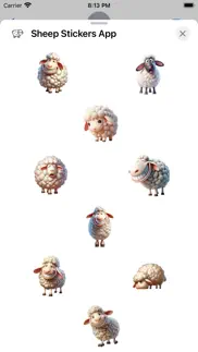 sheep stickers app iPhone Captures Décran 1