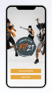 fit21 urban gym iphone capturas de pantalla 1