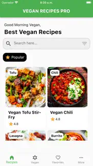 vegan recipes pro iphone images 1