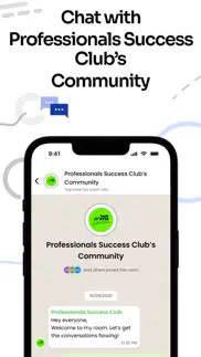 professionals success club iPhone Captures Décran 3