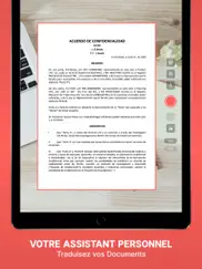 scanner & traduire+ ocr camera iPad Captures Décran 3