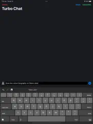 turbo chat assistant keyboard ipad resimleri 1