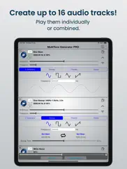 multitone generator pro iPad Captures Décran 2