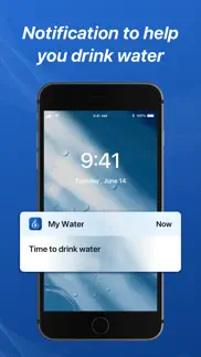 my water - daily tracker iphone resimleri 2