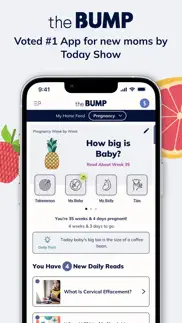 pregnancy & baby app: the bump iphone images 1