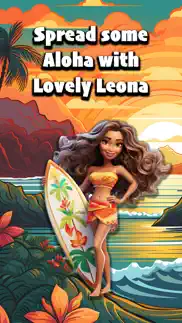 lovely leona stickers iphone resimleri 1