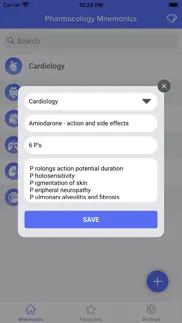 pharmacology mnemonics - tips iphone capturas de pantalla 3