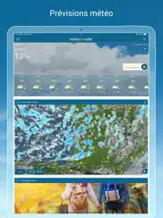 météo & radar - pluie et vent iPad Captures Décran 1