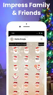 hoho emojis - santa stickers iphone images 3