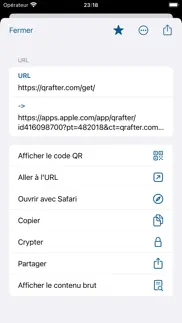 qrafter pro: lecteur qr code iPhone Captures Décran 2