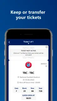 uefa mobile tickets iphone capturas de pantalla 3
