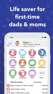 baby connect: newborn tracker iphone images 1