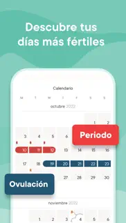 clue calendario menstrual iphone capturas de pantalla 2