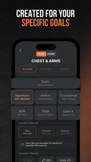 shred: gym workout planner iphone images 3