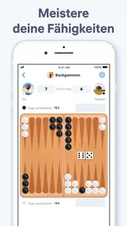 backgammon - brettspiele iphone bildschirmfoto 2