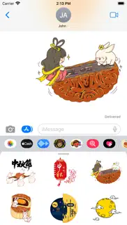 mooncake moonlight stickers iphone images 2