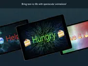 text animation banner ipad images 1