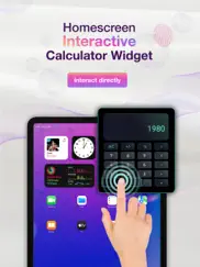 calculator widget pro 17 ipad capturas de pantalla 1