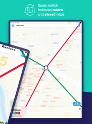 dubai metro interactive map ipad resimleri 2