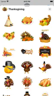 fun thanksgiving stickers iphone images 1