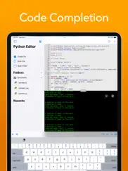 python editor app iPad Captures Décran 4
