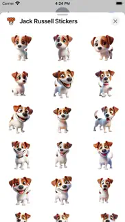 jack russell stickers iphone images 1