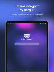 inbrowser - private browsing iPad Captures Décran 1