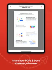 convert to pdf, word, ppt, doc ipad images 4