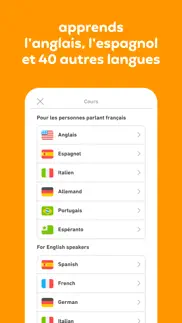 duolingo : cours de langue iPhone Captures Décran 1