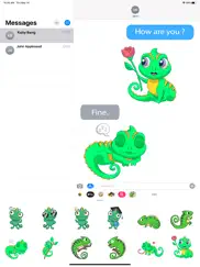 chameleon stickers ipad images 4