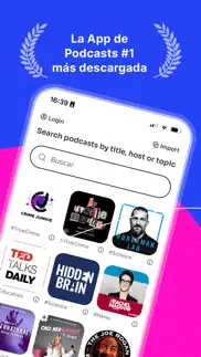 podcast app iphone capturas de pantalla 2