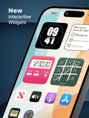 widget box: top widgets thème iPad Captures Décran 1