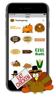 thanksgiving fun stickers iphone images 1