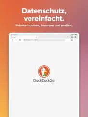 duckduckgo private browser ipad bildschirmfoto 1