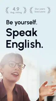 speak english with loora ai iphone capturas de pantalla 1