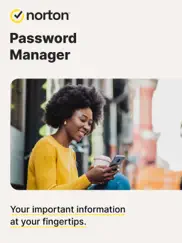 norton password manager iPad Captures Décran 1