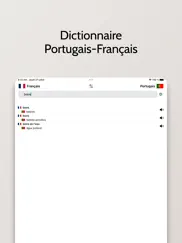 dictionnaire portugais iPad Captures Décran 2