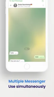 messenger web dual for wa iphone capturas de pantalla 4